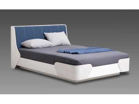 Κρεβάτι ξύλινο με δερμάτινη/ύφασμα CHANCE 180x200 DIOMMI 45-721